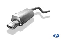 FOX Endschalldämpfer passend für Renault Clio II B 135x80 Typ 53 FOX Endschalldämpfer passend für Renault Clio II B 135x80 Typ 53
