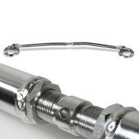 Aluminium Domstrebe verstellbar passend für BMW 5er E39 Diesel 95–04 Aluminium Domstrebe verstellbar passend für BMW 5er E39 Diesel 95–04