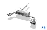 FOX Endschalldämpfer passend für VW T4 Syncro Edelstahl mit Verbindungsrohr und Halter FOX Endschalldämpfer passend für VW T4 Syncro Edelstahl mit Verbindungsrohr und Halter