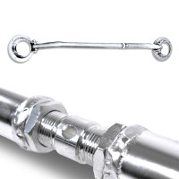 Aluminium Domstrebe verstellbar passend für VW Golf 3 Aluminium Domstrebe verstellbar passend für VW Golf 3