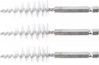 BGS Nylonbürsten-Set 18 mm | Antrieb Außensechskant 6,3 mm (1/4") | 3-tlg. BGS Nylonbürsten-Set 18 mm | Antrieb Außensechskant 6,3 mm (1/4") | 3-tlg.