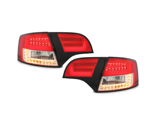 LED Rückleuchten Audi A4 B7 8E Avant 04-08 rot/klar