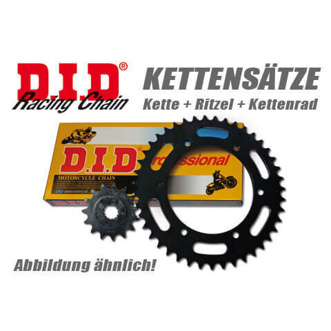 DID Kette und ESJOT Räder PRO-STREET Kettensatz, GB 500 Clubman, XBR 500 S (H,J) 87-88, 42PS