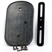 Rücklicht Tombstone matt schwarz mit KZB und Halter 12V 21/5W E-geprüft Rücklicht Tombstone matt schwarz mit KZB und Halter 12V 21/5W E-geprüft