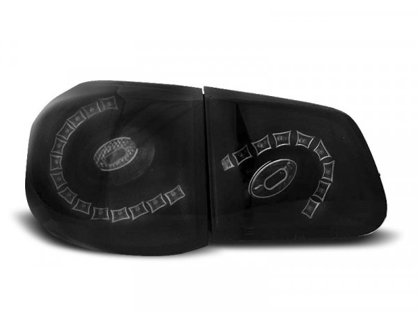 LED Rücklichter grau schwarz passend für VW Tiguan 10.07-11