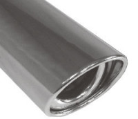 FOX Endrohrgeweih Edelstahl passend für Daihatsu Materia FOX Endrohrgeweih Edelstahl passend für Daihatsu Materia