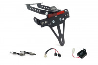 Kennzeichenhalter-Blinker-Kit XLED passend für Kawasaki Z650 und Ninja 650 ab Modelljahr 2020 (Hinte Kennzeichenhalter-Blinker-Kit XLED passend für Kawasaki Z650 und Ninja 650 ab Modelljahr 2020 (Hinte