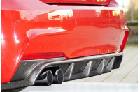 Rieger Heckeinsatz passend für BMW 3er F30 LCI ab 07/2015 Rieger Heckeinsatz passend für BMW 3er F30 LCI ab 07/2015