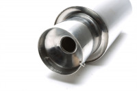 TA Technix Edelstahl Sportendschalldämpfer universal 110/40mm rund / scharf TA Technix Edelstahl Sportendschalldämpfer universal 110/40mm rund / scharf