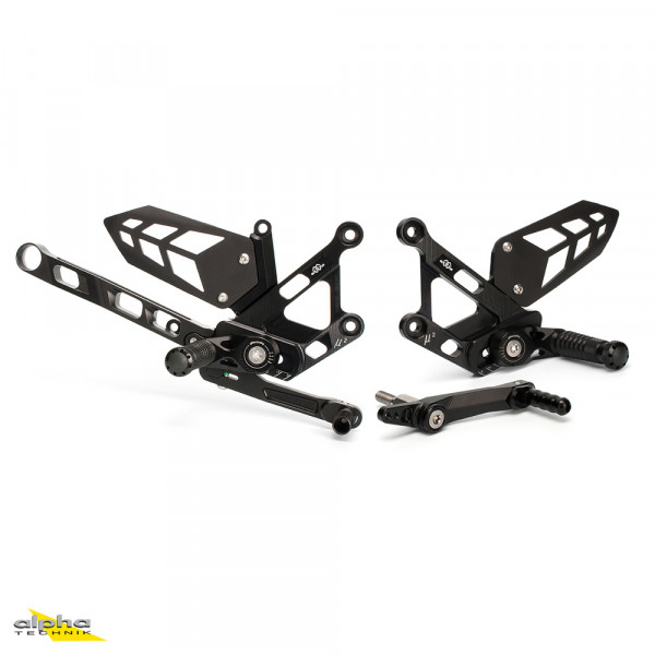 GILLES MUE2 Fußrastenanlage rechts passend für Yamaha MT-10 RN45