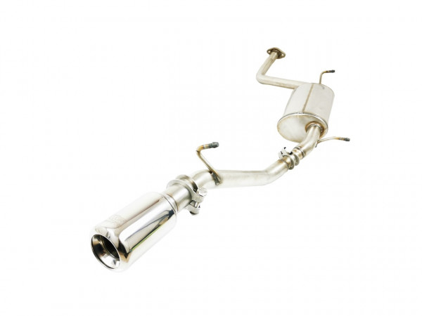 Ulter Sportauspuff passend für Toyota IQ 2009-2015 1 Endrohr rund Ø80