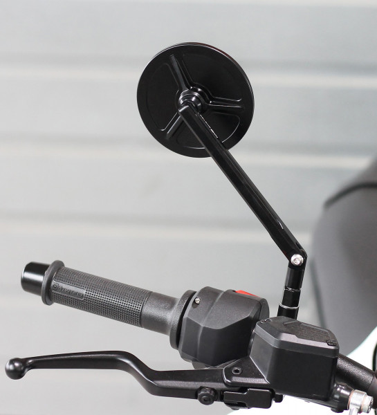 MG Biketec Spiegel Set passend für Benelli Café Racer 899 ab 2009