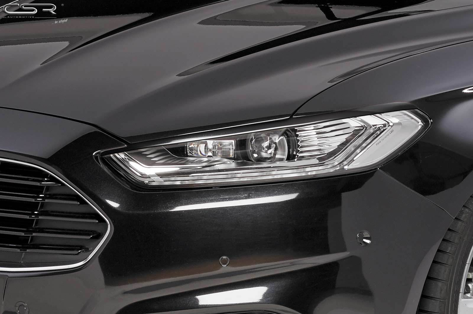 Front Ansatz Für Ford Mondeo Mk5 Facelift Schwarz Hochglanz, Frontansätze, Aerodynamik, Auto Tuning