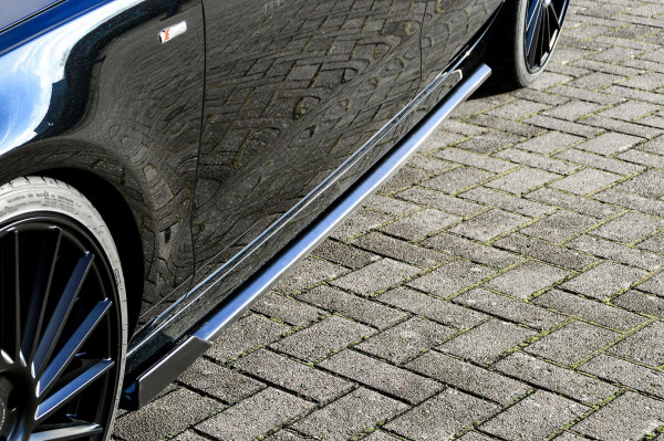 CUP Seitenschweller mit Wings vorne für Audi A7 C7 4G Facelift