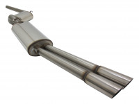 Novus Sportauspuff Anlage passend für VW Jetta 2 19E 2x60mm 16V-Look Novus Sportauspuff Anlage passend für VW Jetta 2 19E 2x60mm 16V-Look