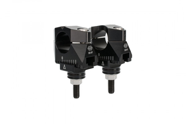 GILLES 2DGT verstellbare Lenkerböcke schwarz