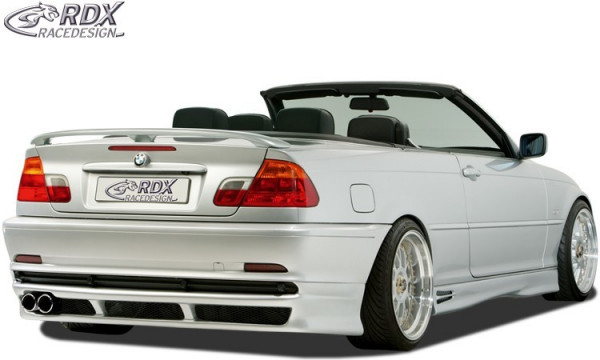 RDX Heckansatz für BMW E46 Coupe/Cabrio Heckschürze Heck