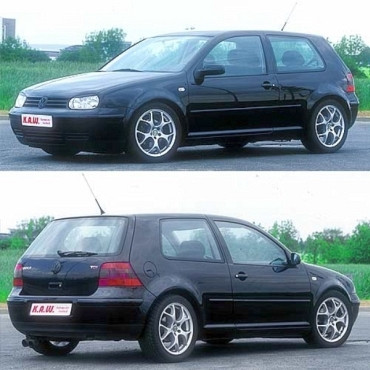 K.A.W. PlusKit Sportfahrwerk für Volkswagen Golf 4 1J ab 08/1997 bis 06/2005