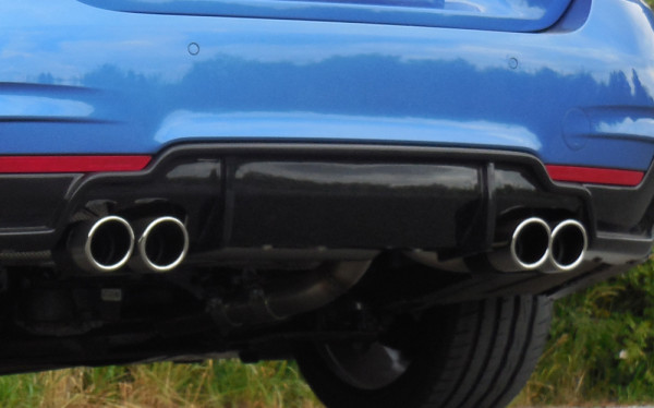 Rieger Endschalldämpfer Edelstahl passend für BMW 4er F32/F33 420d LCI