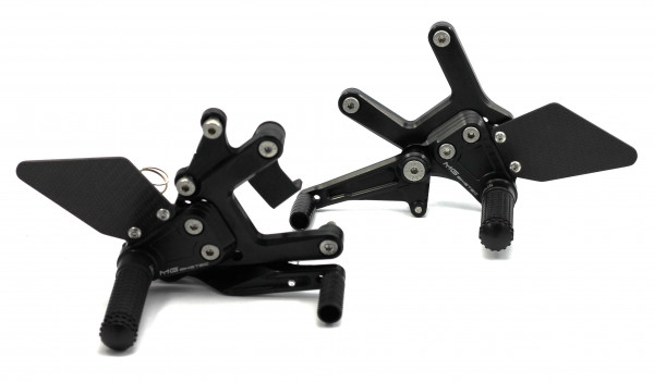 MG Biketec Sport-Fußrastenanlage passend für Kawasaki ZX-6R Ninja ab 2024