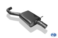 FOX Mittelschalldämpfer Ø70mm passend für VW Golf V 4motion FOX Mittelschalldämpfer Ø70mm passend für VW Golf V 4motion