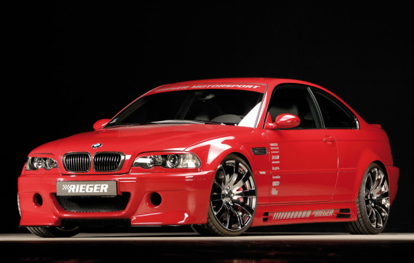 Rieger Spoilerstoßstange CS-Look für BMW 3er E46 M3 Cabrio 06.00-