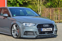Cup Frontspoilerlippe passend für Audi A3 S3 8V S-Line Cup Frontspoilerlippe passend für Audi A3 S3 8V S-Line