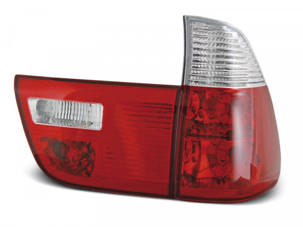 Rücklichter rot weiß passend für BMW X5 E53 09.99-06
