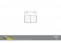 alpha Technik Bremsbelag Straße mit ABE passend für Suzuki alpha Technik Bremsbelag Straße mit ABE passend für Suzuki