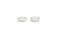 Barracuda silberfarbener Einlegering passend für Footpeg Fußraste Barracuda silberfarbener Einlegering passend für Footpeg Fußraste