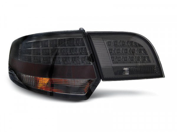 LED Rücklichter grau passend für Audi A3 8p 04-08 Sportback