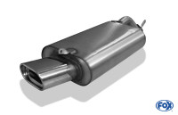 FOX Endschalldämpfer 135x80 Typ 53 passend für Volvo V40/S40 FOX Endschalldämpfer 135x80 Typ 53 passend für Volvo V40/S40