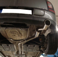 FOX Endschalldämpfer passend für Mini Cooper Clubman R55 1x100 Typ 17 FOX Endschalldämpfer passend für Mini Cooper Clubman R55 1x100 Typ 17