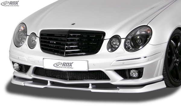 RDX Frontspoiler VARIO-X für MERCEDES E-Klasse W211 AMG 2006-2009 (Passend an AMG bzw. Fahrzeuge mit