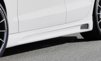 Rieger Seitenschweller links carbon look für Audi A5 (B8/B81) Sportback 06.07-07.11 (bis Facelift) Ausführung: Schwarz matt