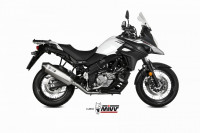MIVV Speed Edge Edelstahl Endschalldämpfer passend für Suzuki DL V-Strom 650 (2017–2023) MIVV Speed Edge Edelstahl Endschalldämpfer passend für Suzuki DL V-Strom 650 (2017–2023)