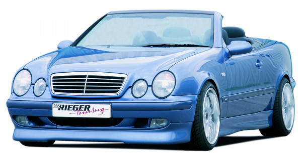 Rieger Spoilerlippe (Elegance) für Mercedes CLK (W208) Cabrio