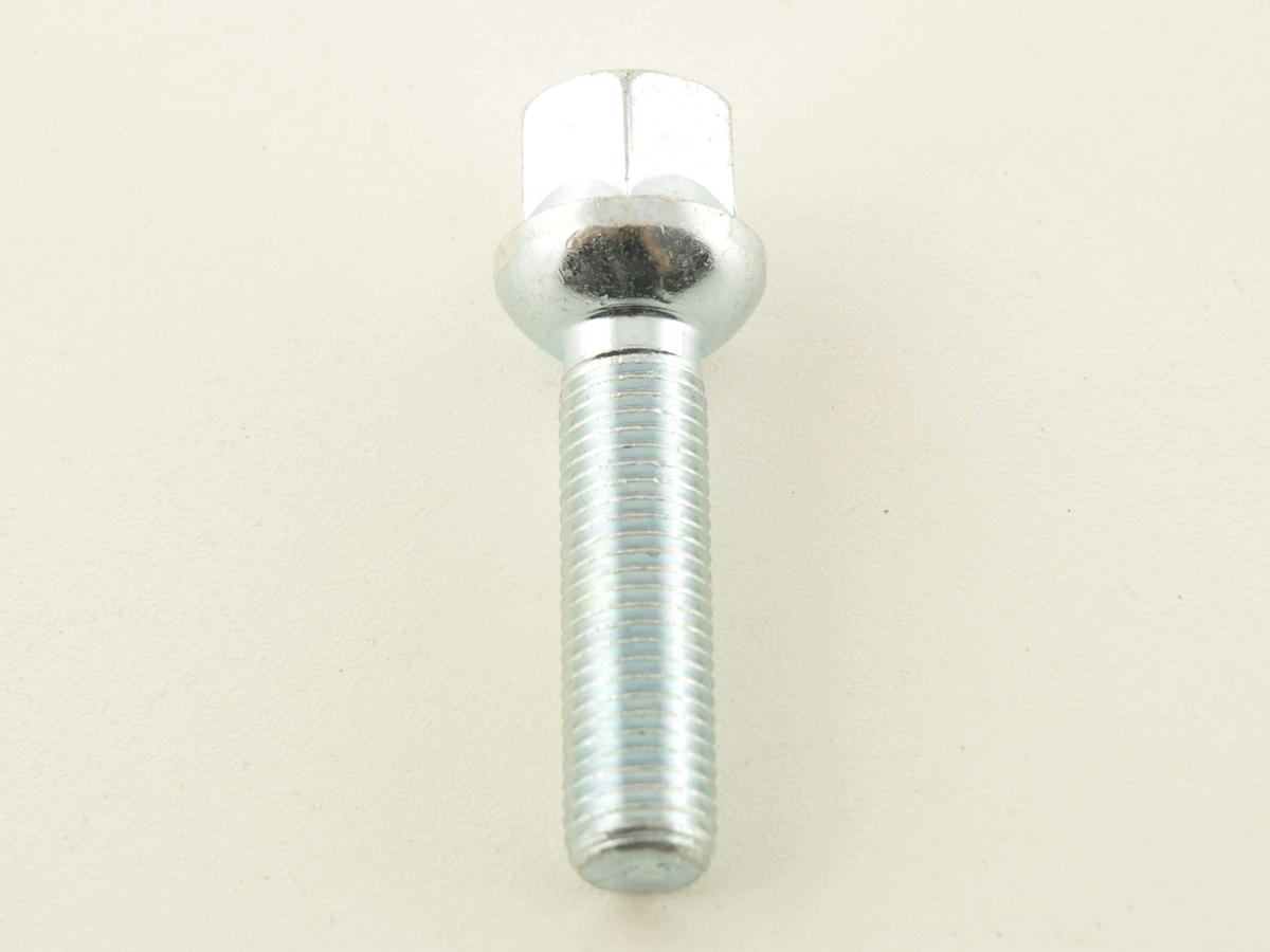 Radschraube einzeln Schaftlänge 50mm Kugelbund silber M12x1,5 | Radschrauben | Felgen | Auto ...