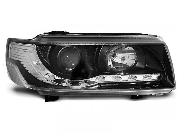 Scheinwerfer Tageslicht schwarz passend für VW Passat B4 11.93-05.97