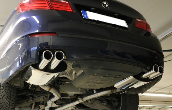 FOX Endschalldämpfer 2x90 Typ 16 rechts/links passend für BMW F10 550i