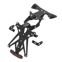 Lightech Kennzeichenhalter passend für BMW S 1000 RR 2009–2018 / S 1000 R 2014–2020 Lightech Kennzeichenhalter passend für BMW S 1000 RR 2009–2018 / S 1000 R 2014–2020