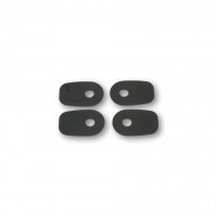 SHIN YO Indy Spacer Montageplatten Schwarz passend für Kawasaki SHIN YO Indy Spacer Montageplatten Schwarz passend für Kawasaki