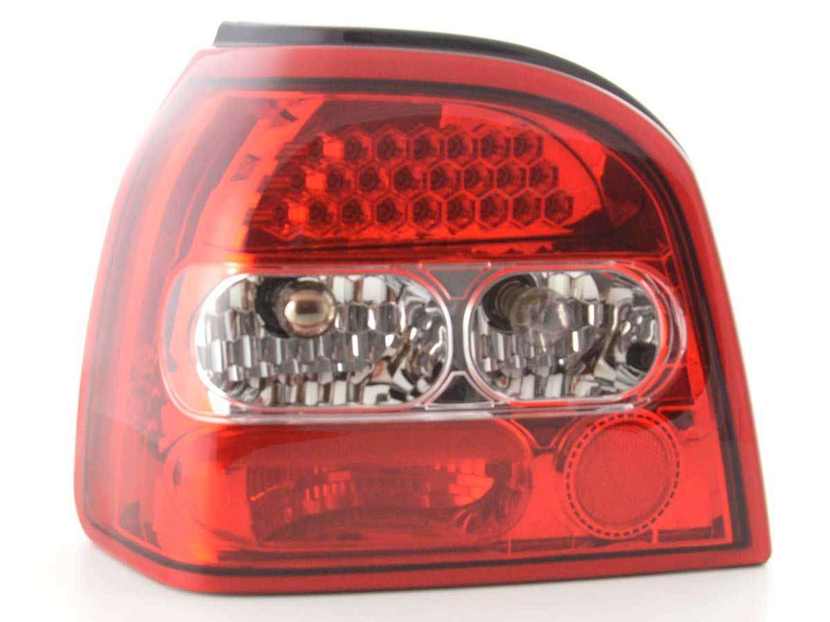 LED Rückleuchten Set VW Golf 3 Typ 1HXO 92-97 klar/rot 