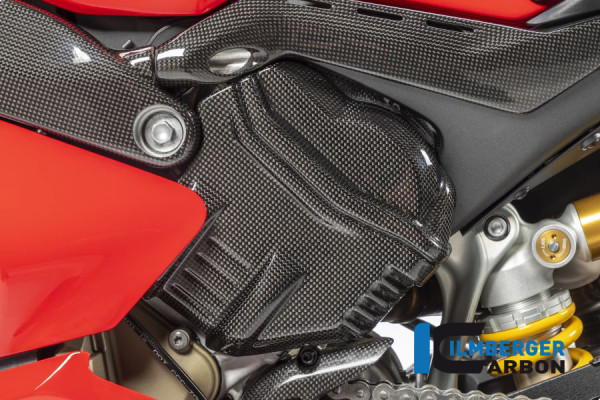 Ilmberger Carbon Zylinderkopfabdeckung links glanz für Ducati Panigale V4 / V4S und Streetfighter V4