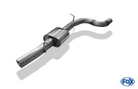 FOX Vorschalldämpfer passend für Audi TT FV3 quattro FOX Vorschalldämpfer passend für Audi TT FV3 quattro