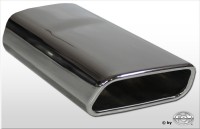 FOX Anschweißendrohr Typ 59 Edelstahl trapezförmig 145x65 mm FOX Anschweißendrohr Typ 59 Edelstahl trapezförmig 145x65 mm