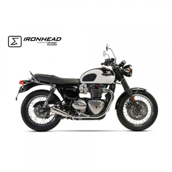 IRONHEAD Endschalldämpfer TRIUMPH Bonneville T120, 16- E-geprüft