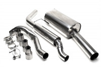 TA Technix Edelstahlanlage 1x90mm passend für VW Golf I Cabriolet, Scirocco II TA Technix Edelstahlanlage 1x90mm passend für VW Golf I Cabriolet, Scirocco II