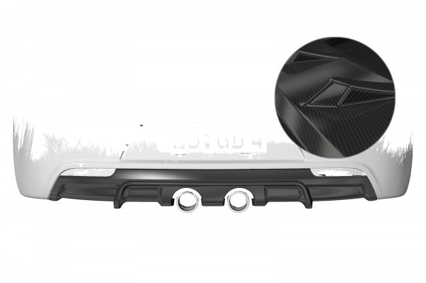 Heckansatz passend für VW Golf 6 R HA268