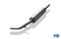 FOX Vorschalldämpfer passend für VW Polo 6N Edelstahl Ø50mm FOX Vorschalldämpfer passend für VW Polo 6N Edelstahl Ø50mm